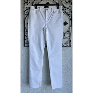Talbots Flawless 5 Pocket Straight Leg Jeans - Size 6 - White